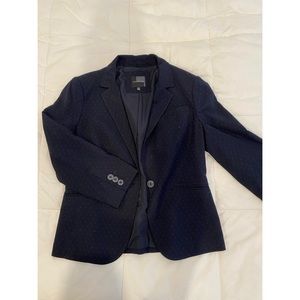 The Limited - Navy Polka Dot Blazer